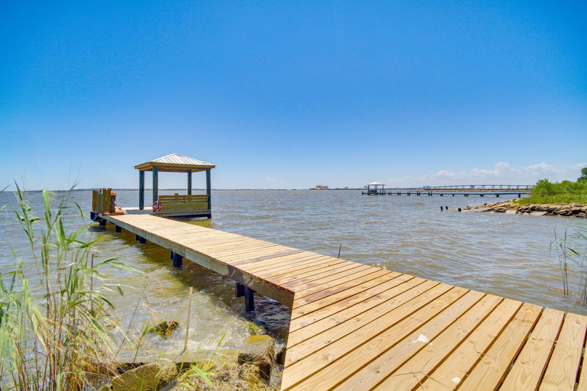 Historic Biloxi Bay Cottage With Beautiful View Ocean Springs Ngoại thất bức ảnh