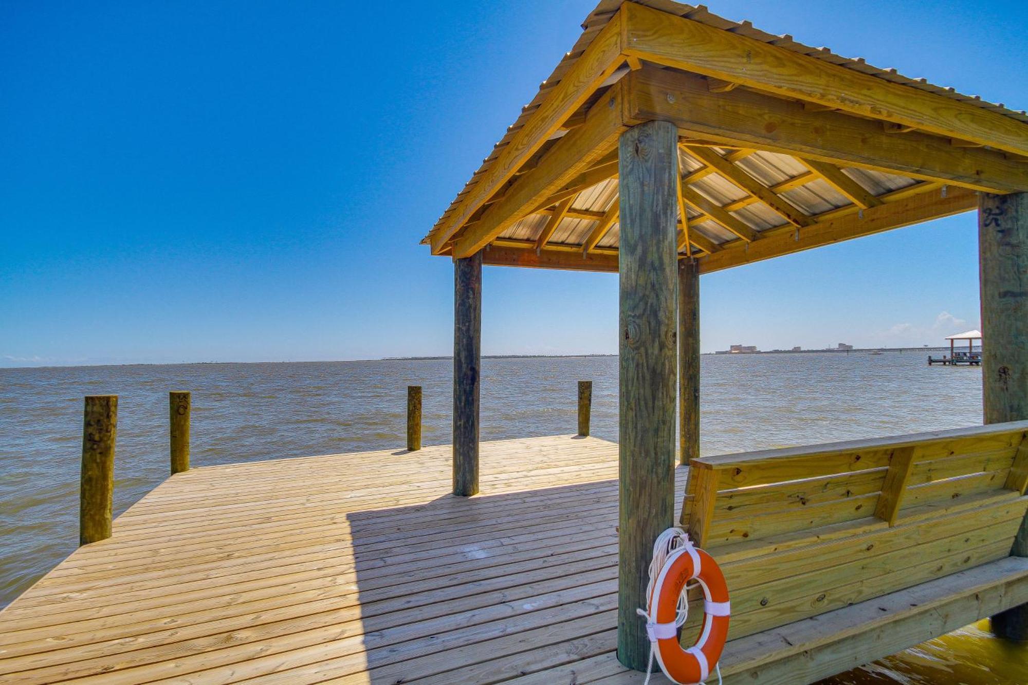Historic Biloxi Bay Cottage With Beautiful View Ocean Springs Ngoại thất bức ảnh